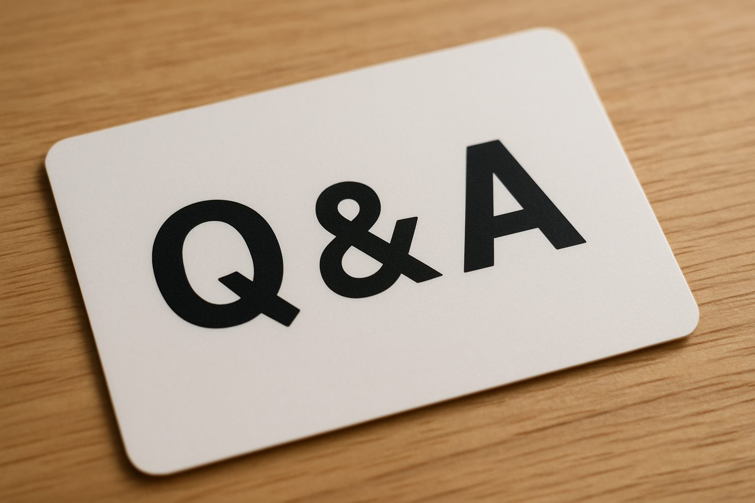 Q＆Aイメージ画像