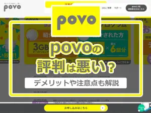 povoは悪い評判が多い？注意点は？効果的な使い方を紹介します