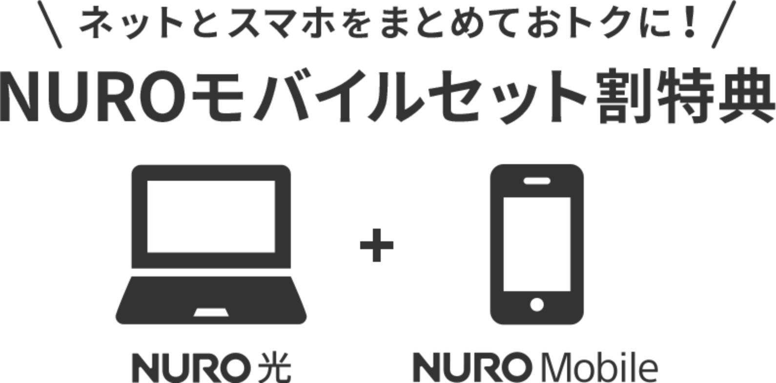 NUROモバイルセット割特典
