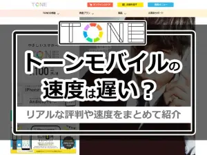 トーンモバイルの速度は遅い？動画を見る方法と最適な使い方を解説します。