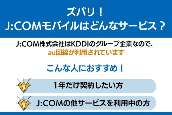 jcomモバイル サービス