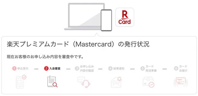 カード審査　発行状況
