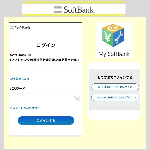 オンラインショップ ソフトバンク 手順3