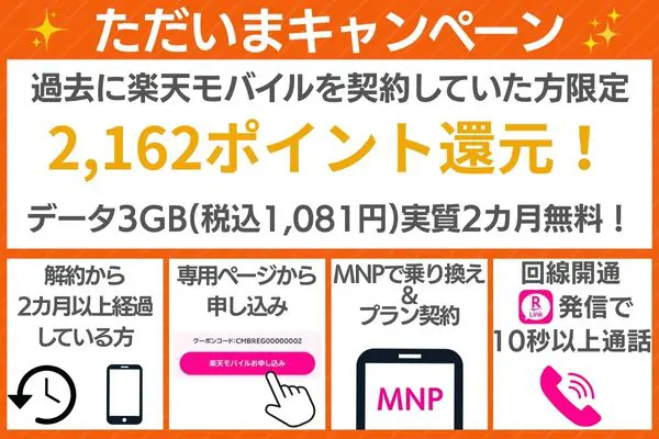 ただいまキャンペーン