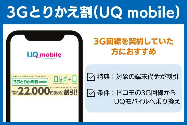 3Gとりかえ割キャンペーン画像