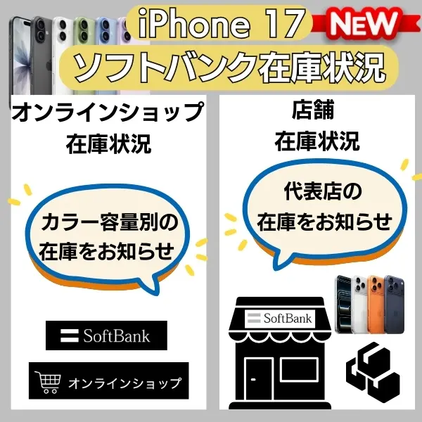 ソフトバンク 在庫状況