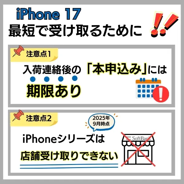 注意点