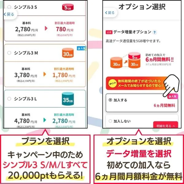 SIM購入と申し込み