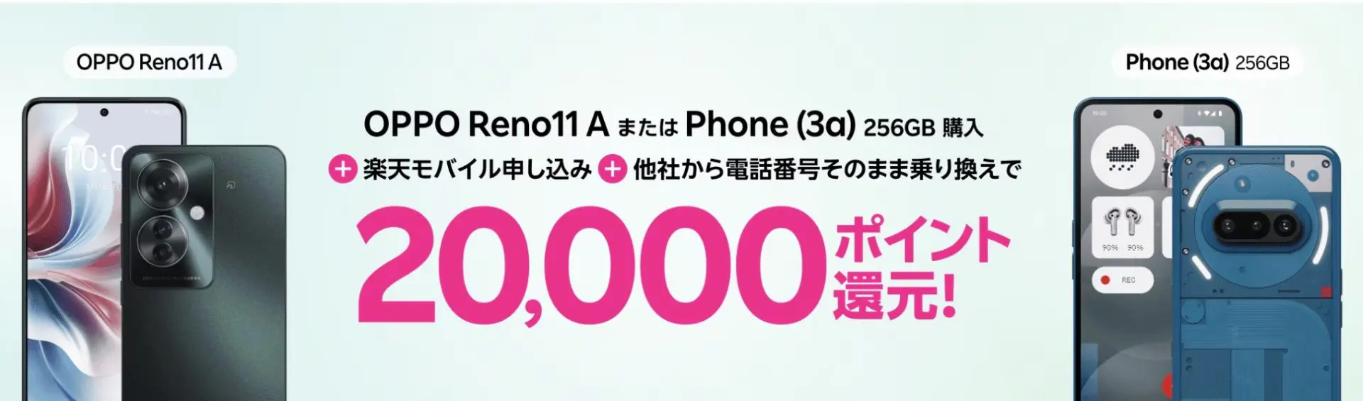 20,000ポイント還元